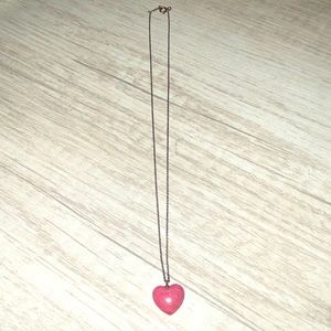 Tiffany & Co. Elsa Peretti Pink Rhodonite Heart💗